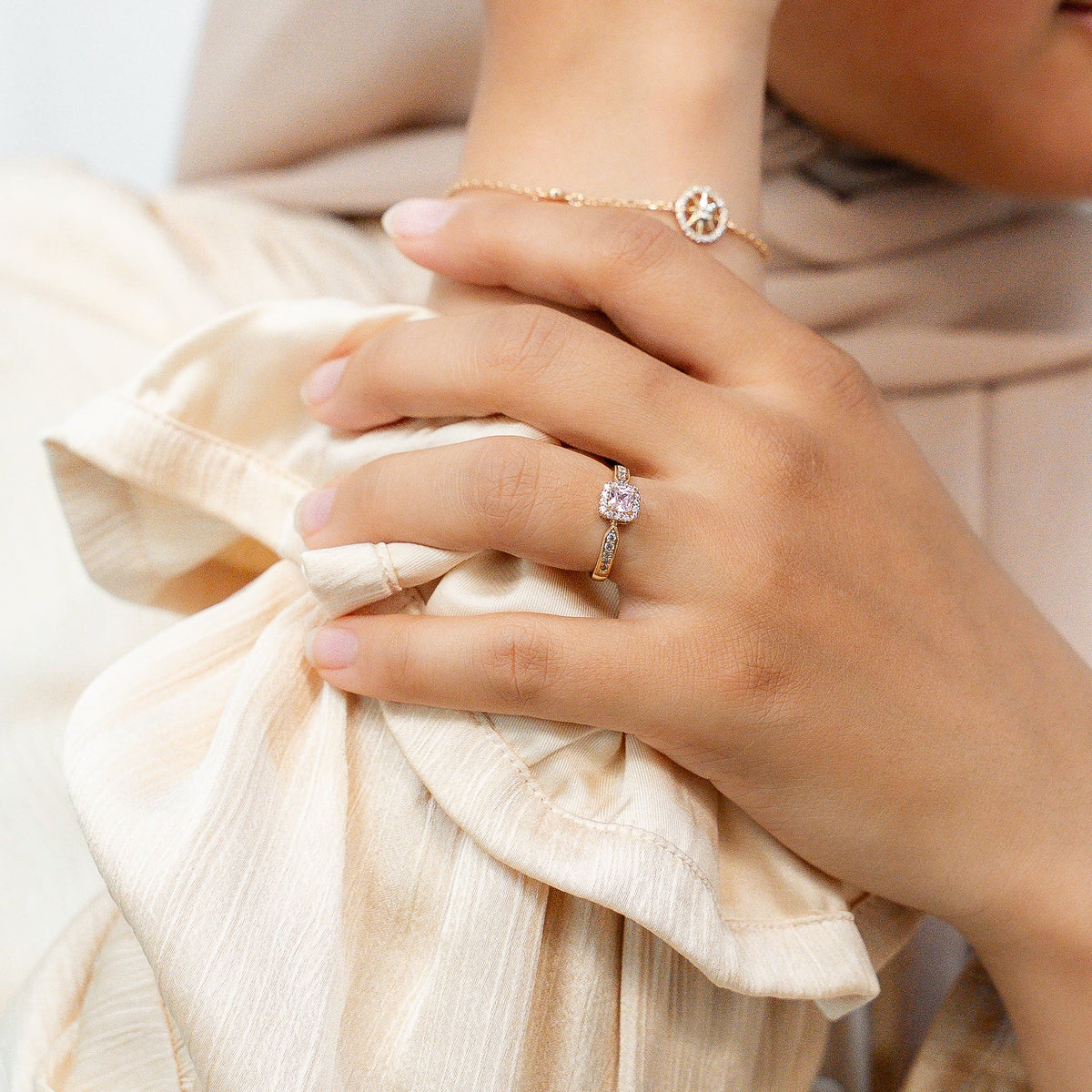 I Am Reclaiming My Shine Zirconia Ring - HARMA