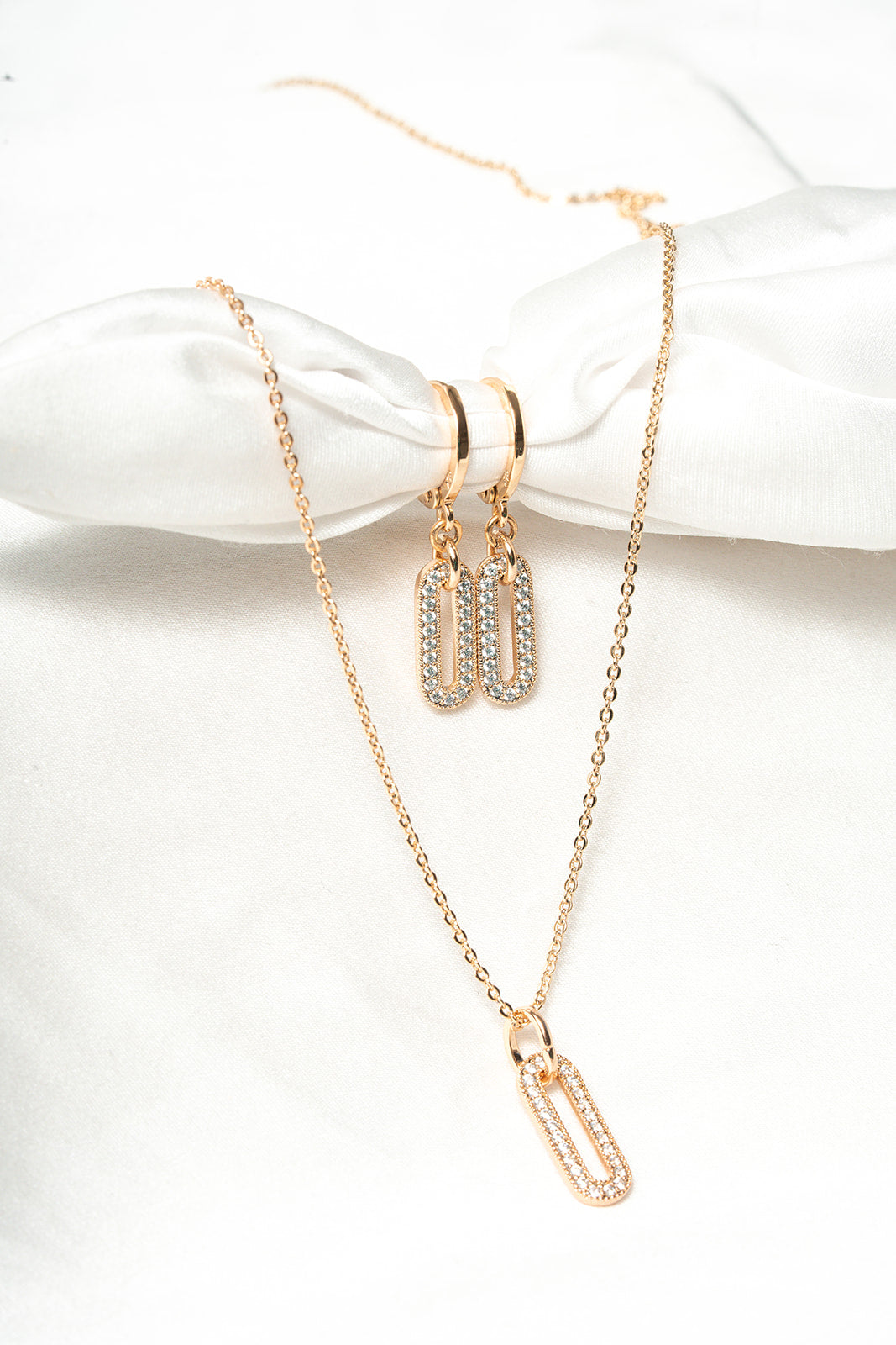 Eternal Loop Adjustable Necklace Set - HARMA
