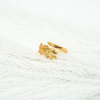Feathered Hope Gold Ring - HARMA
