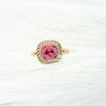I Am Unshakable PINK Crystal Ring - HARMA