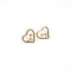 Sweetheart Pearl Bloom Stud Earrings - HARMA