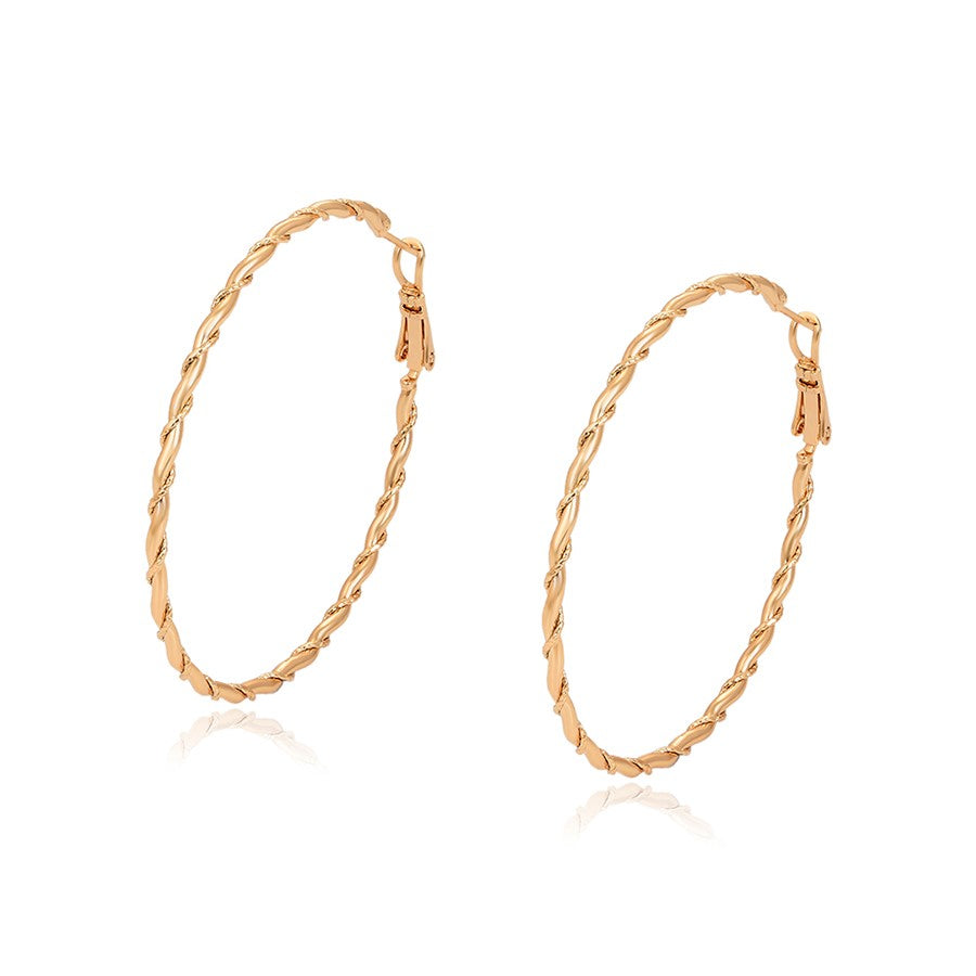 Harma Essential Twist Garland Hoop Earrings - HARMA
