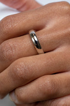 Harma Essentials Minimalist Silver Band Ring - HARMA