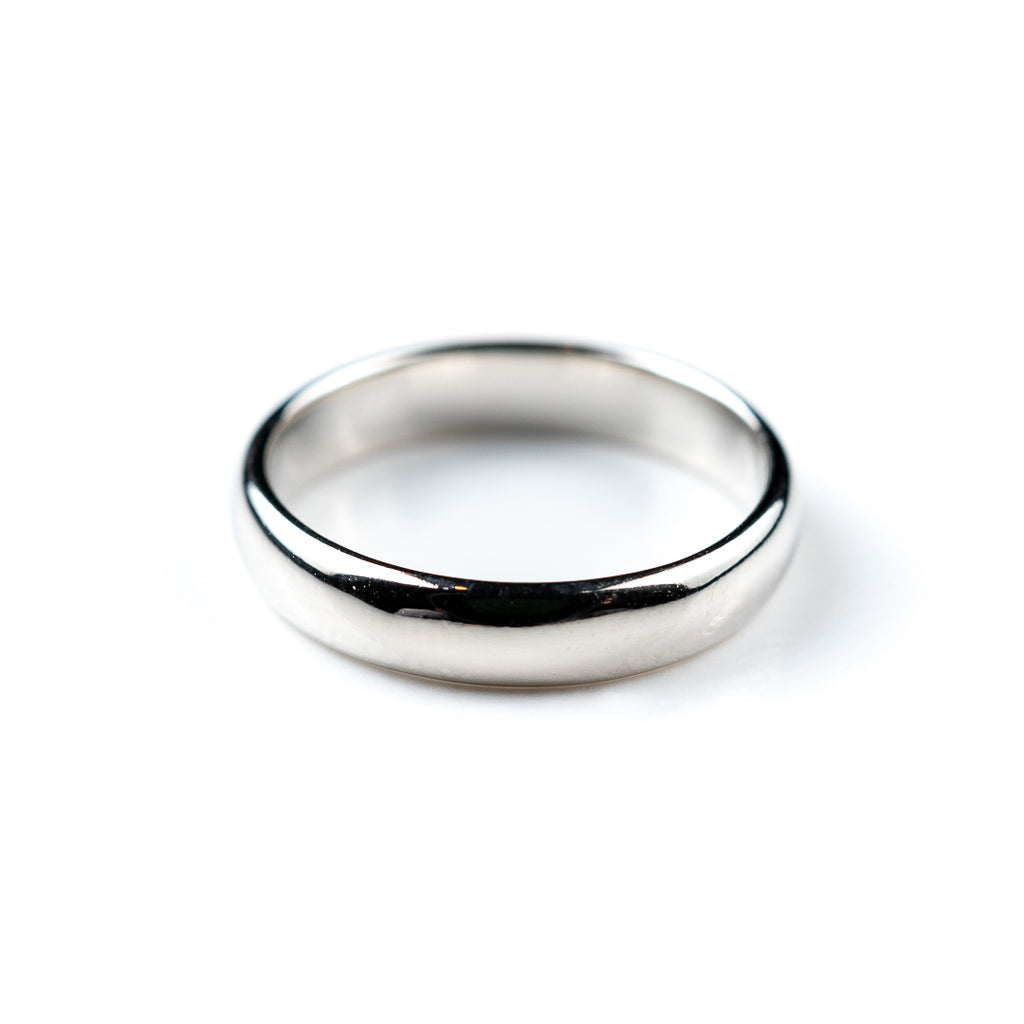 Harma Essentials Minimalist Silver Band Ring - HARMA