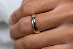 Harma Essentials Minimalist Silver Band Ring - HARMA