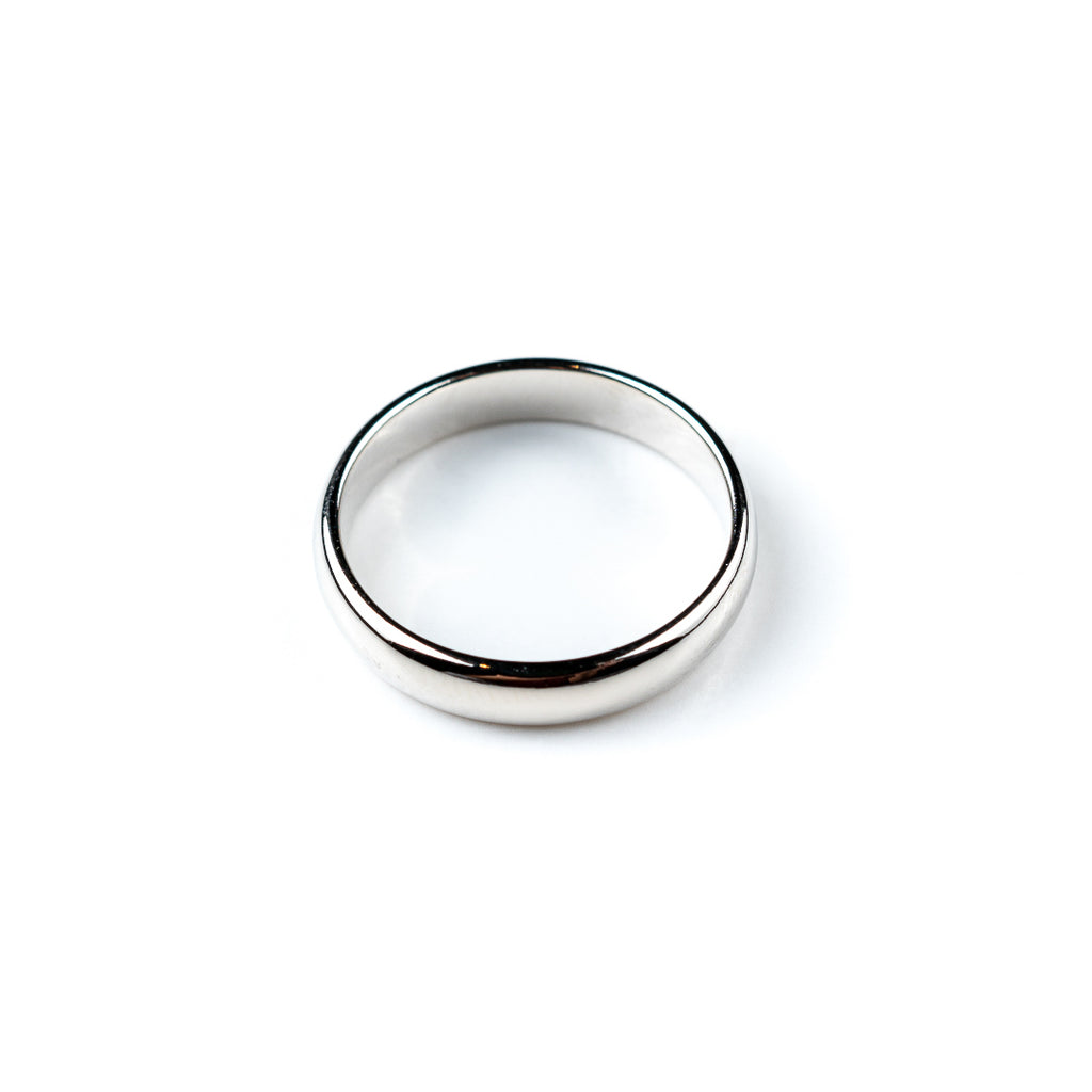 Harma Essentials Minimalist Silver Band Ring - HARMA