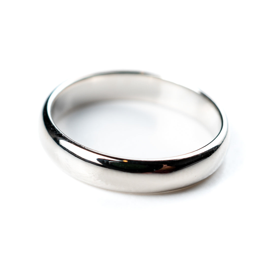 Harma Essentials Minimalist Silver Band Ring - HARMA