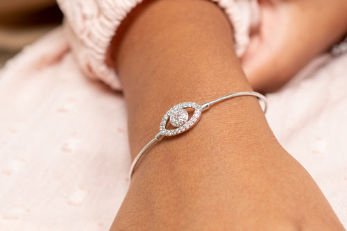 Apple of my Eye Zirconia Adjustable Bracelet - HARMA
