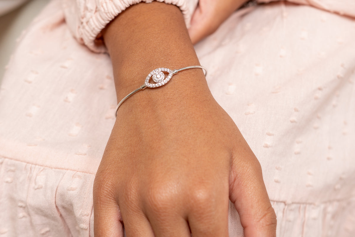 Apple of my Eye Zirconia Adjustable Bracelet - HARMA