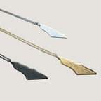 Life Worth Living Palestine Map Necklace - HARMA