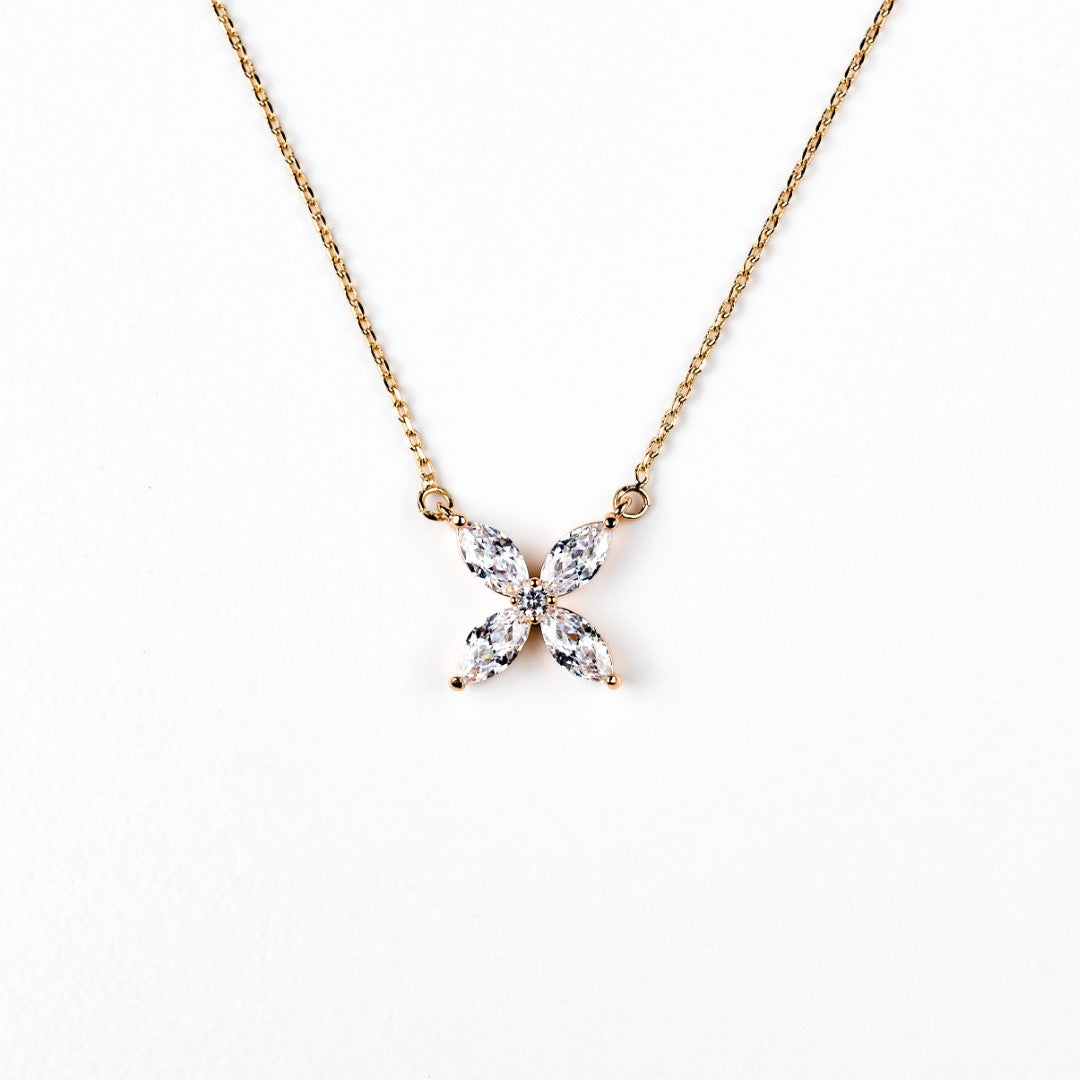 Harma New Beginning Marquise Zirconia Necklace - HARMA
