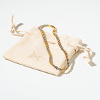 Harma Essential Tri-tone Rope Chain Anklet - HARMA