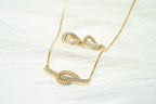 I Am at Peace Vine Hoop Earrings - HARMA