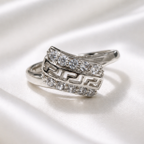Aegean Angle Zirconia Ring - HARMA