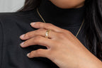 Diagonal Tetris Block Adjustable Ring - HARMA