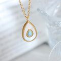 Pure Seashell Droplet Necklace - HARMA