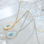 Pure Seashell Droplet Necklace - HARMA