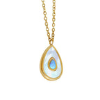 Pure Seashell Droplet Necklace - HARMA