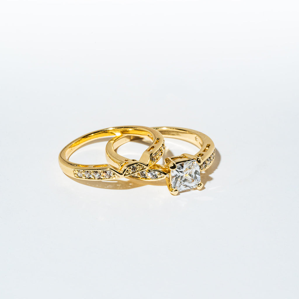 Golden Grace Ring Set - HARMA