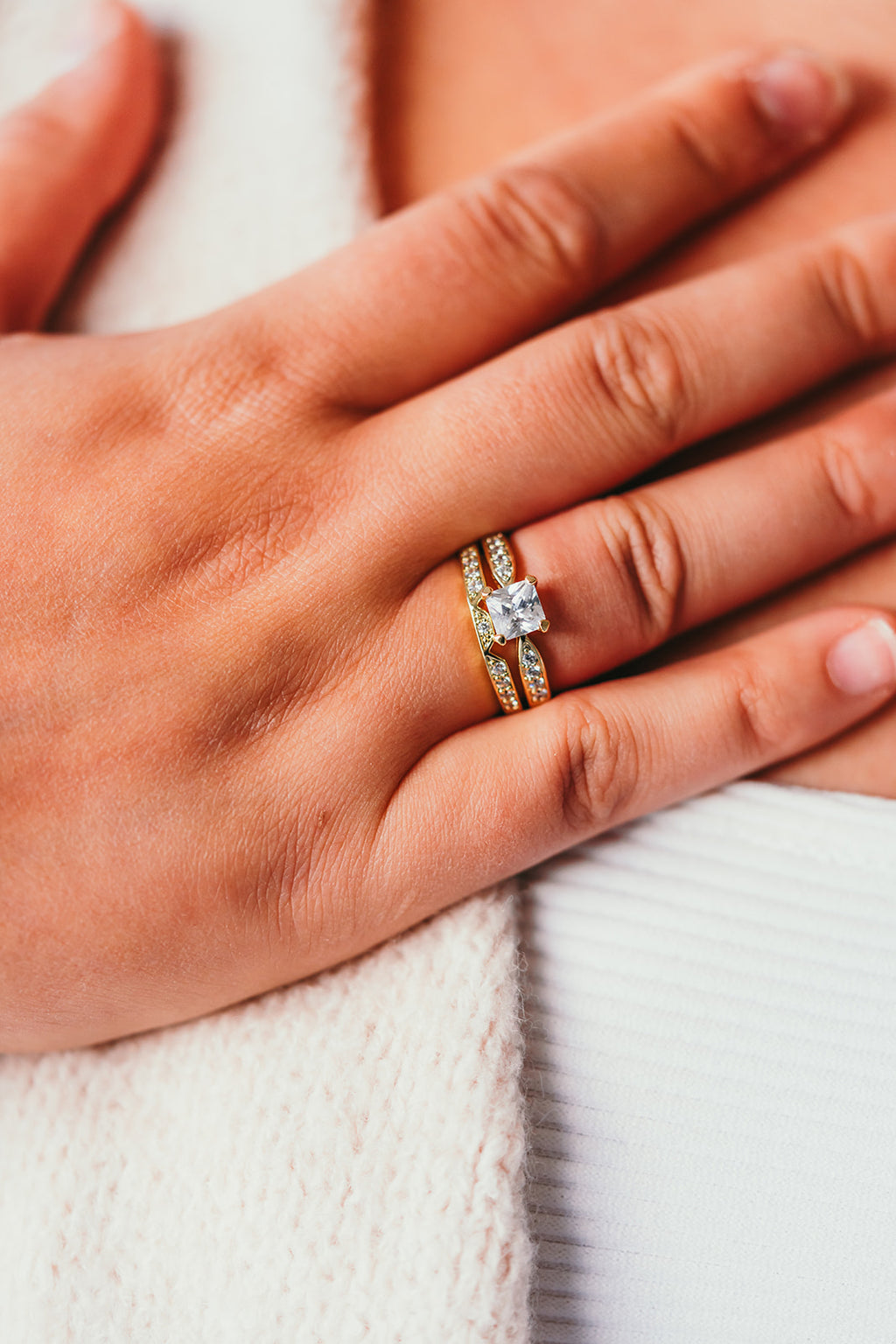 Golden Grace Ring Set - HARMA