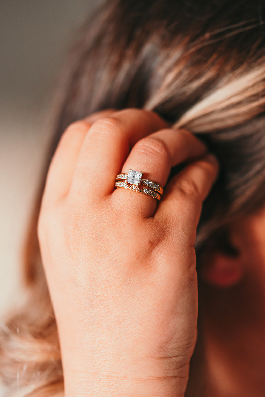 Golden Grace Ring Set - HARMA