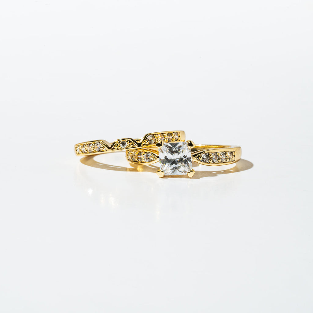 Golden Grace Ring Set - HARMA