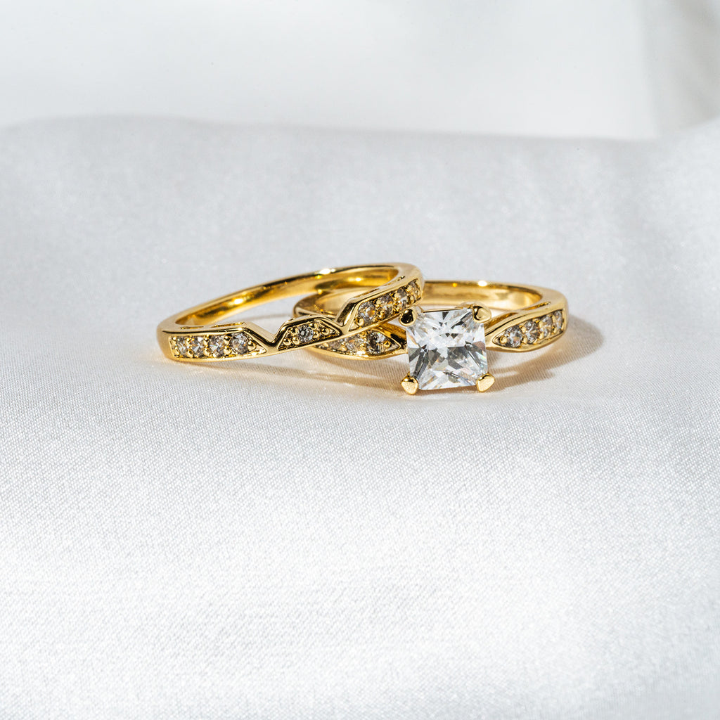 Golden Grace Ring Set - HARMA