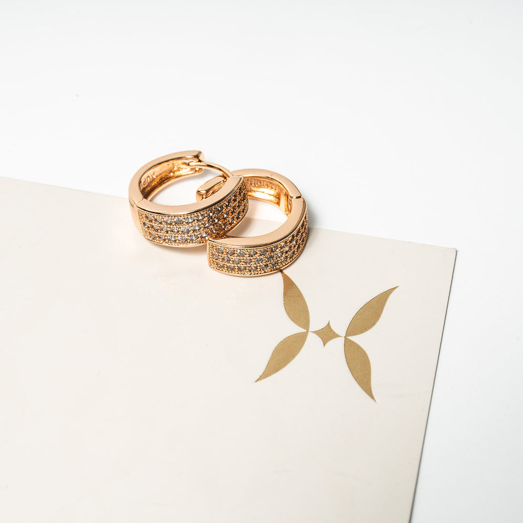 Sunbeam Hoop Earrings - HARMA