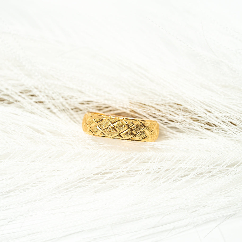 Timeless Bands – 24K Gold-Plated Adjustable Rings - HARMA