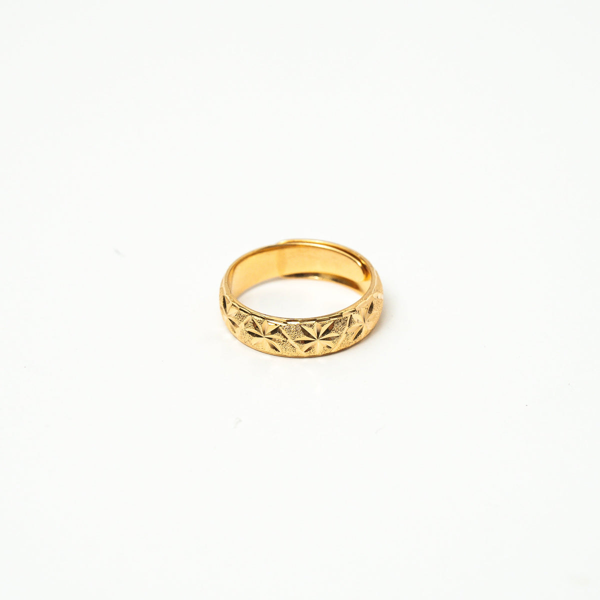 Timeless Bands – 24K Gold-Plated Adjustable Rings - HARMA