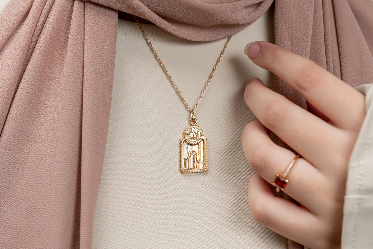Holy Mosque Allah Necklace - HARMA