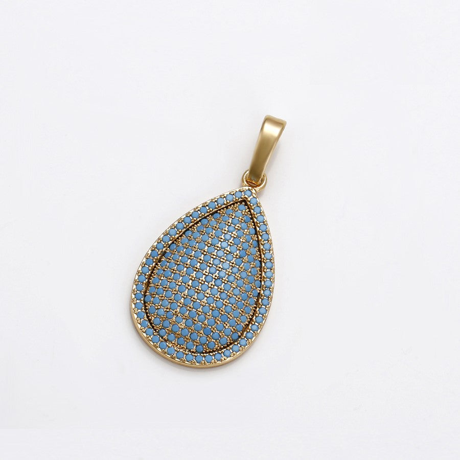 Nurture Turquoise Droplet Necklace - HARMA