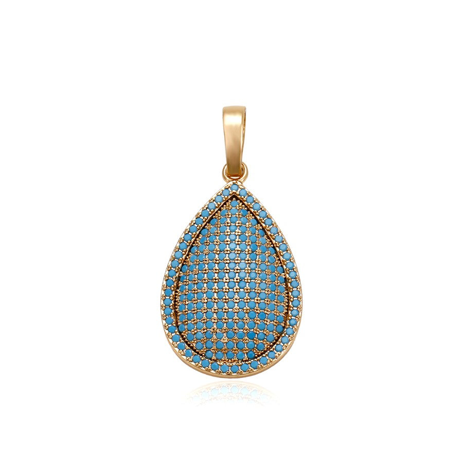 Nurture Turquoise Droplet Necklace - HARMA