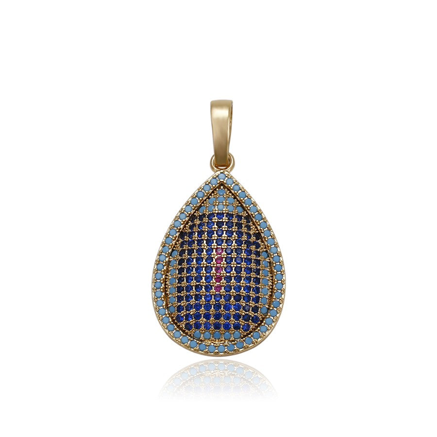 Nurture Turquoise Droplet Necklace - HARMA