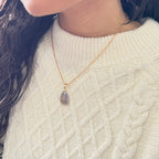 Nurture Turquoise Droplet Necklace - HARMA