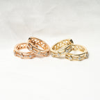 Solstice Spark Hoop Earrings - HARMA
