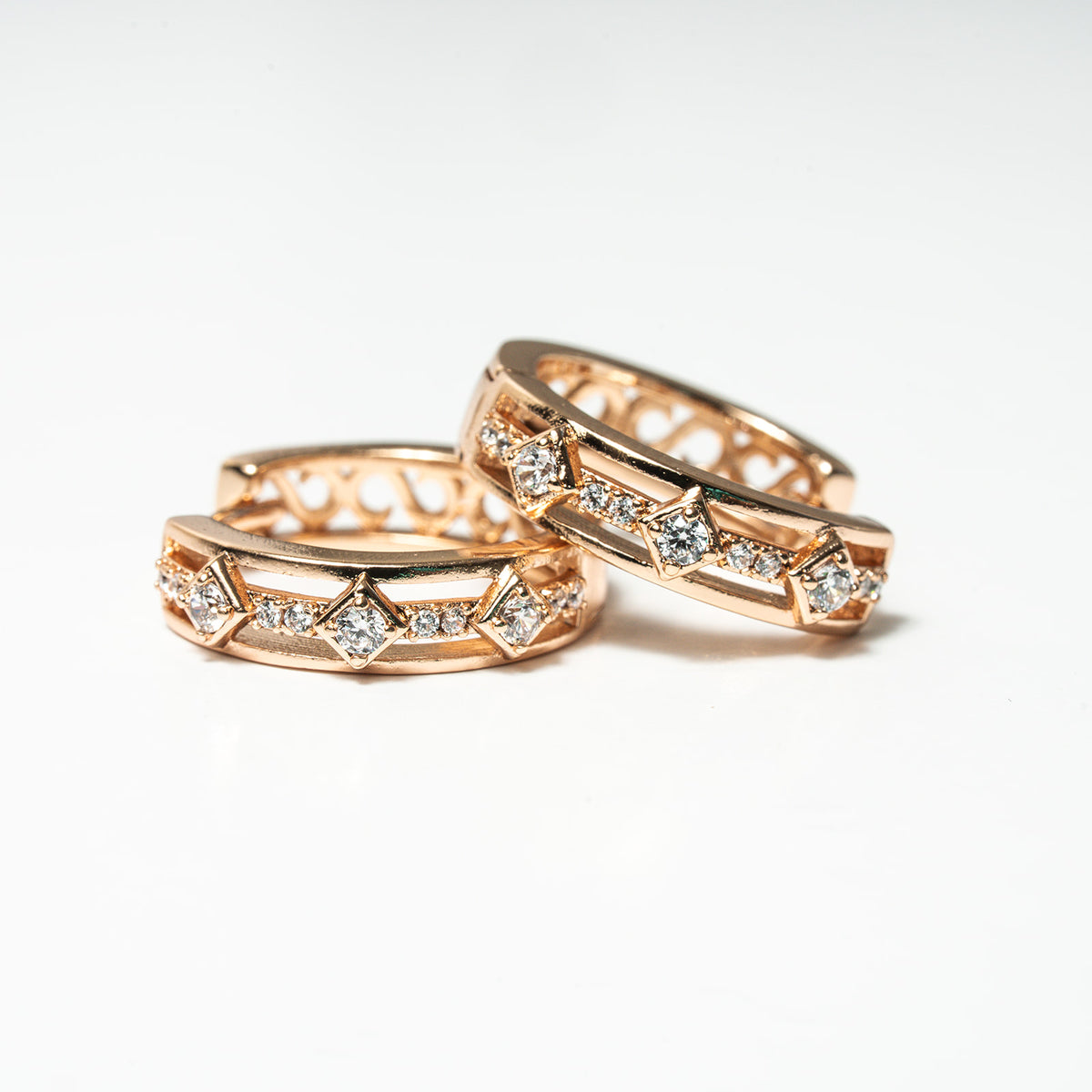Solstice Spark Hoop Earrings - HARMA