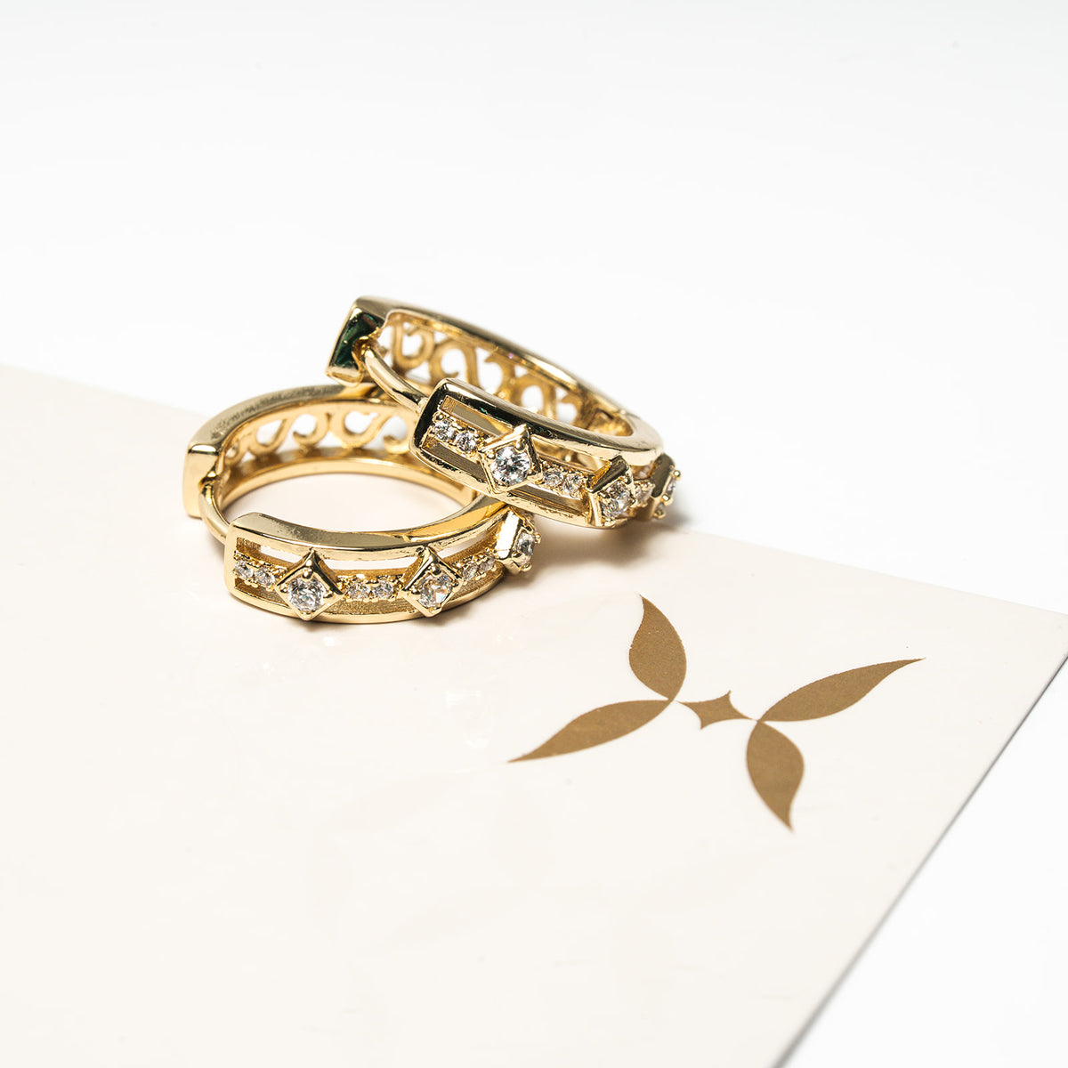 Solstice Spark Hoop Earrings - HARMA