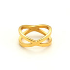 Enchanted Supernova Criss Cross Ring - HARMA