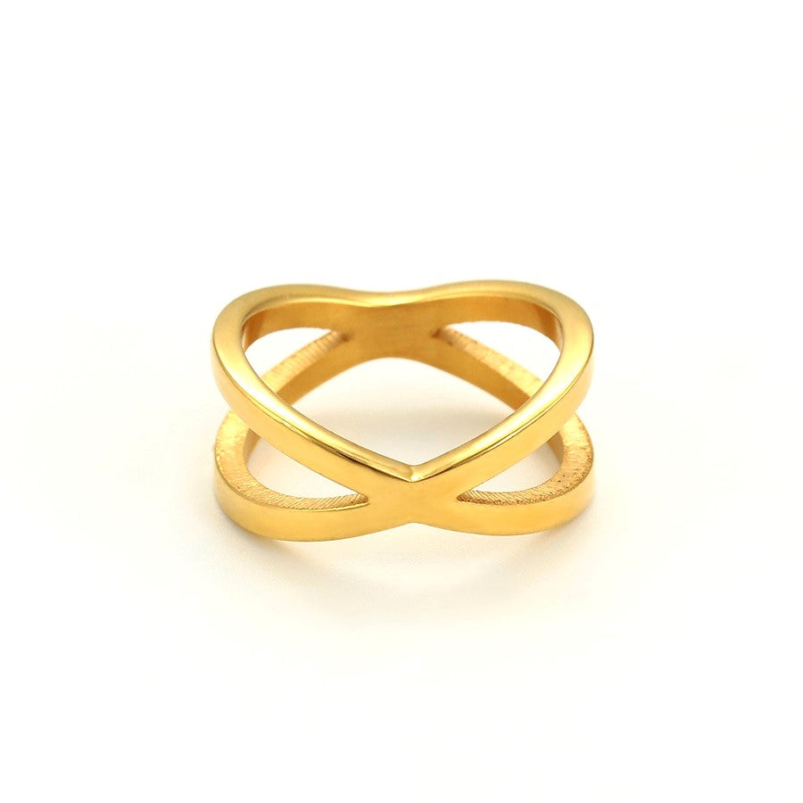 Enchanted Supernova Criss Cross Ring - HARMA