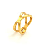 Enchanted Supernova Criss Cross Ring - HARMA