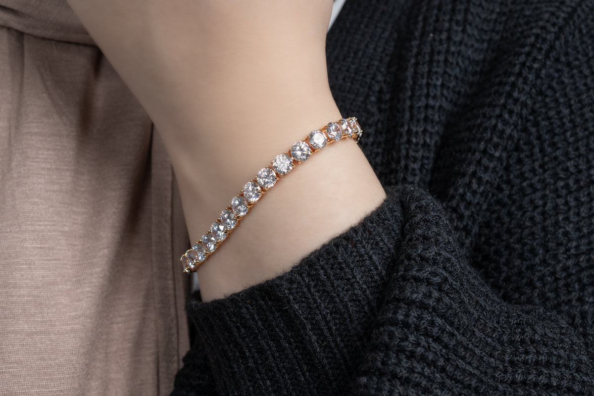 Mystical Gold Tennis Bracelet - HARMA