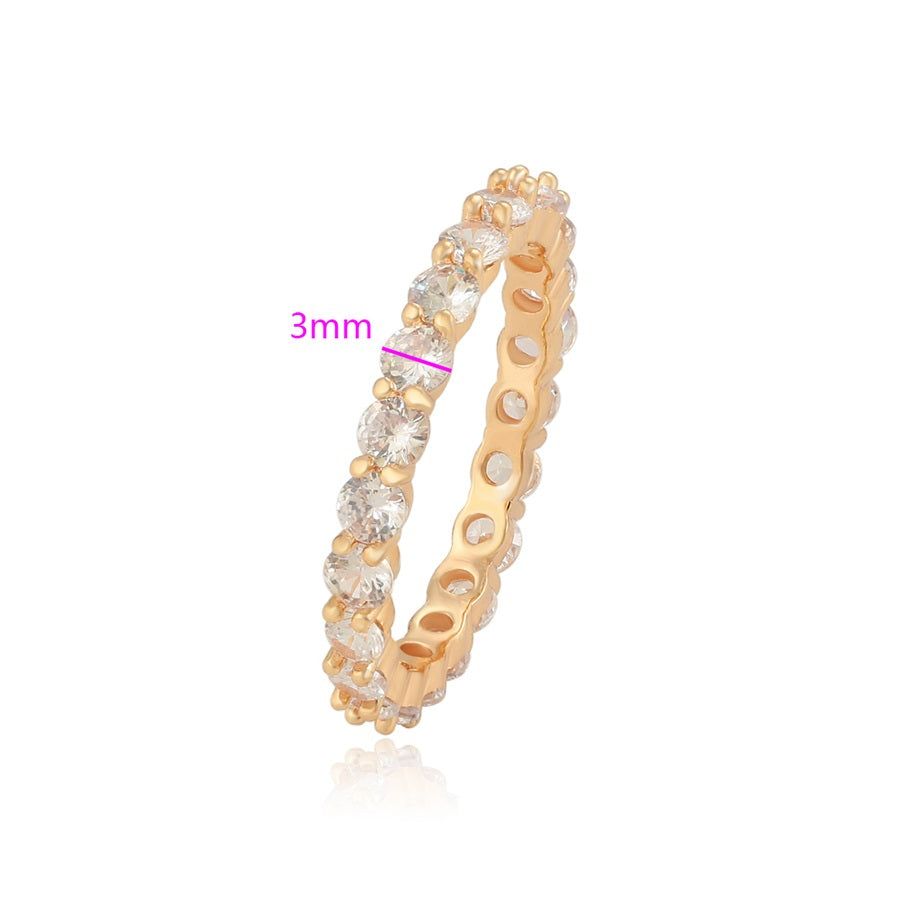 Gold Brilliant Eternity Band - HARMA
