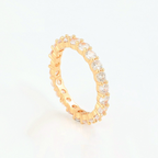 Gold Brilliant Eternity Band - HARMA