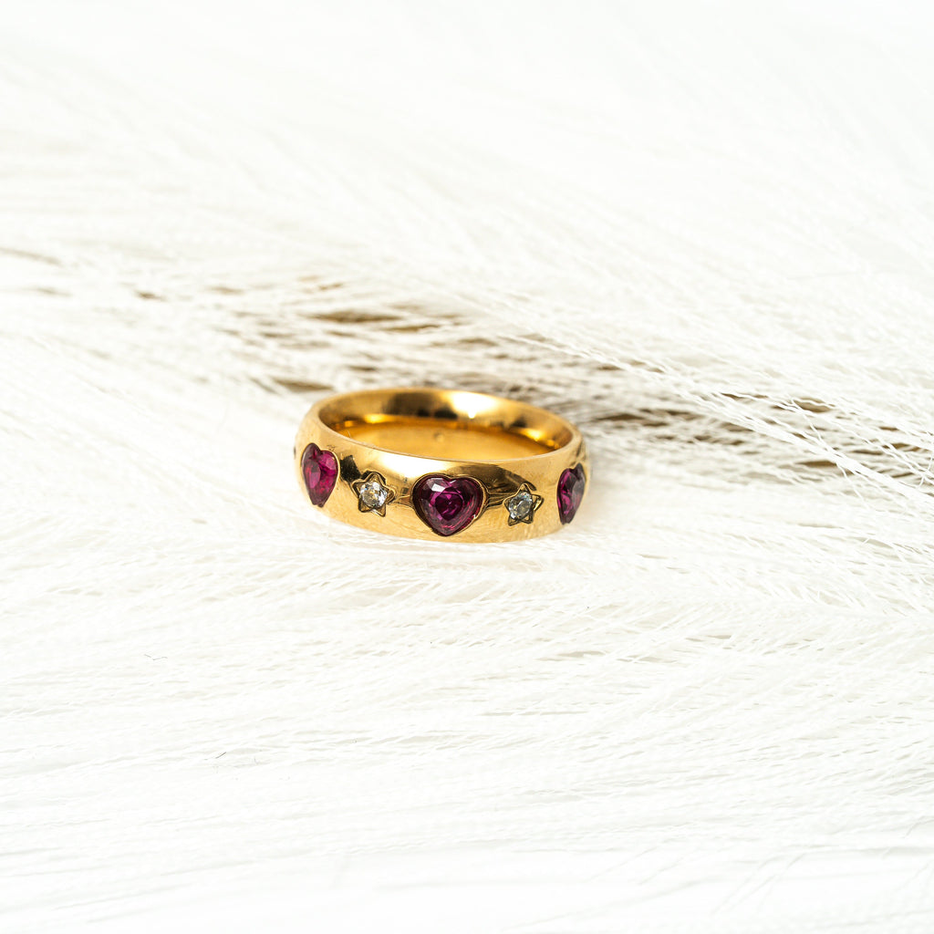 I Am Loved Among Stars Band Ring - HARMA